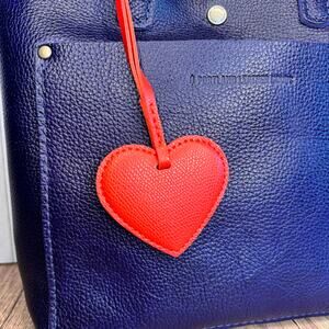 Bright Red Heart Purse Charm Bag Charm Flair Gift for Her Spread Love NEW